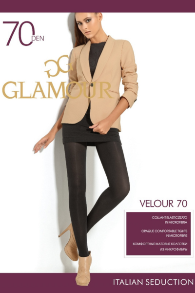 Čarape Glamour Velour 70
