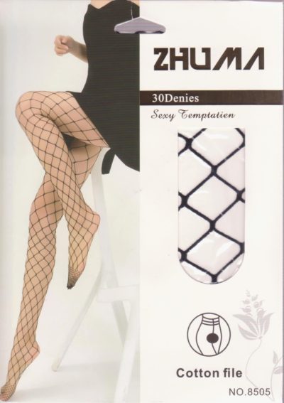 Hulahop čarape krupna mreža 8505