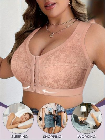 Grudnjak sa prednjim kopčanjem 25706 C