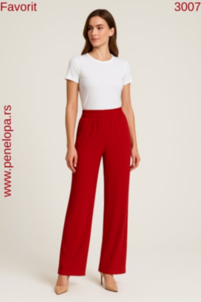 Viskozne pantalone Favorit 3008