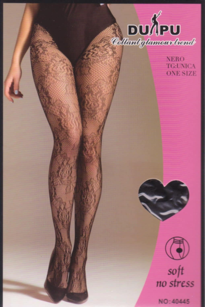 Hulahop čarape sa čipkom 40445